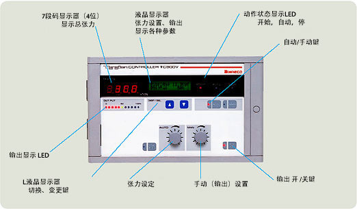 尼利可张力控制器tc900v_压力控制、调节仪表_压力仪表_工控仪表_供应_仪器交易网